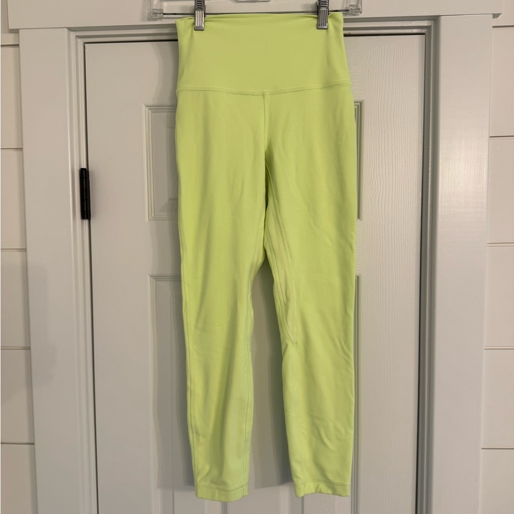 lululemon athletica Neon Lime High-Rise Align Leggings